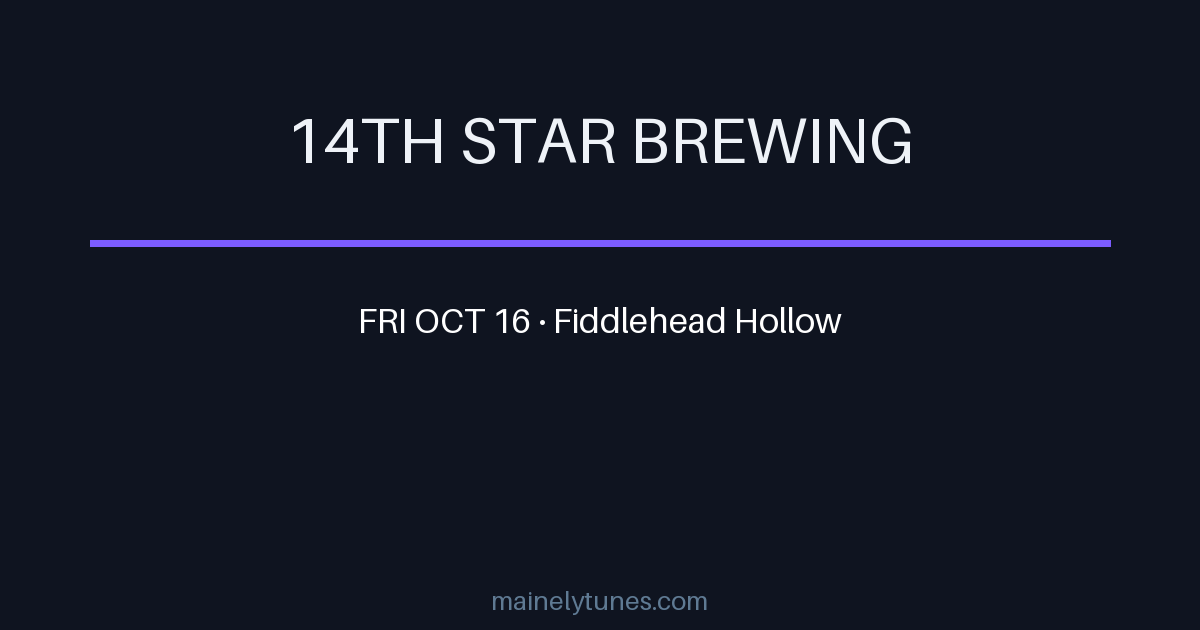 Photo of 14th Star Brewing