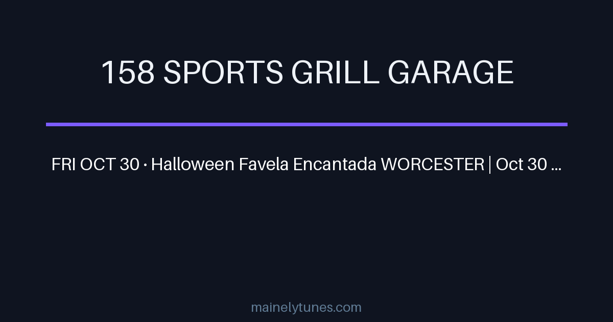 Photo of 158 Sports Grill Garage