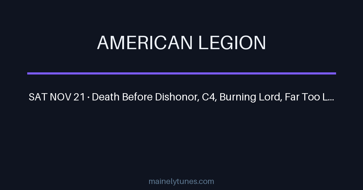 Photo of American Legion