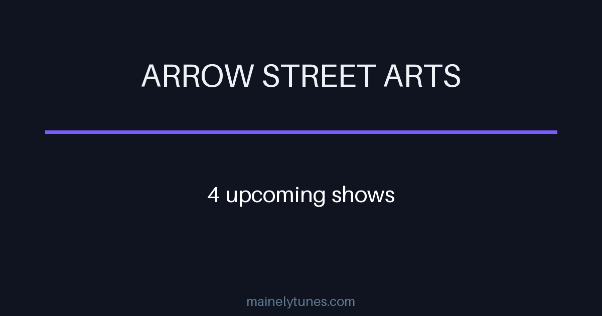 Photo of Arrow Street Arts