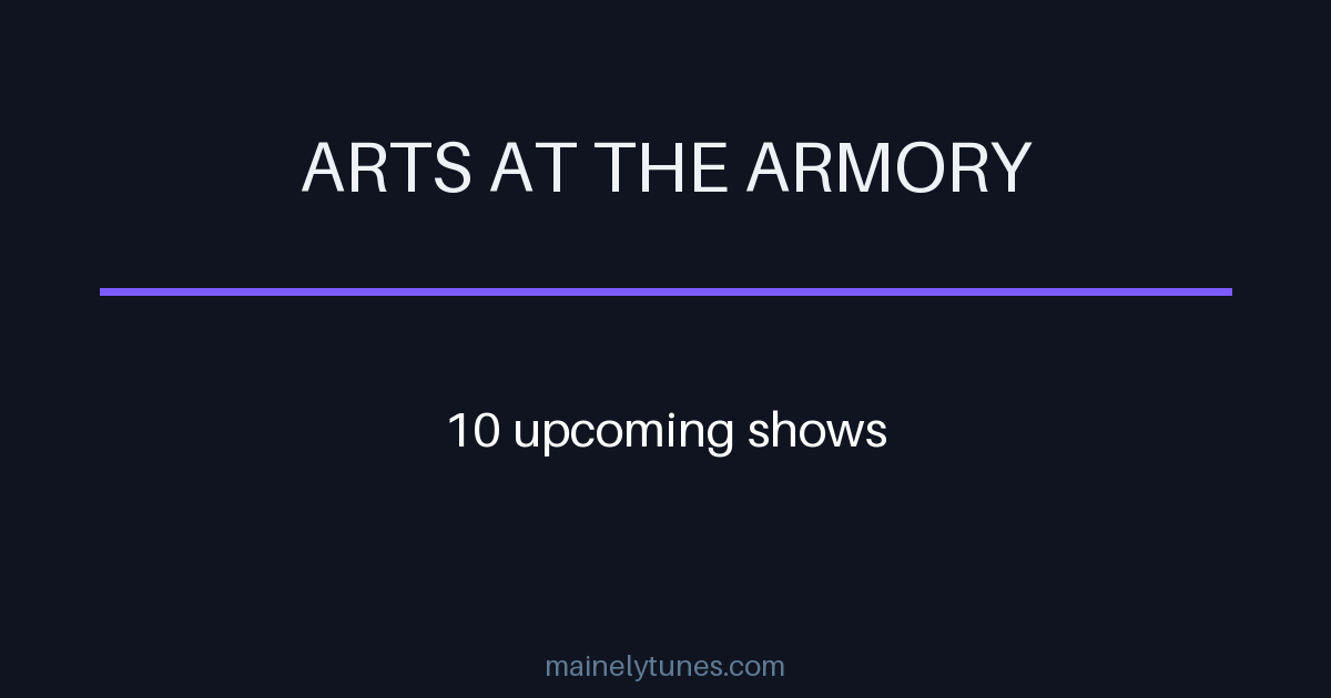 Photo of Arts at the Armory