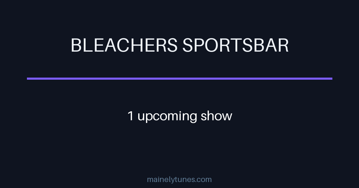 Photo of Bleachers Sportsbar