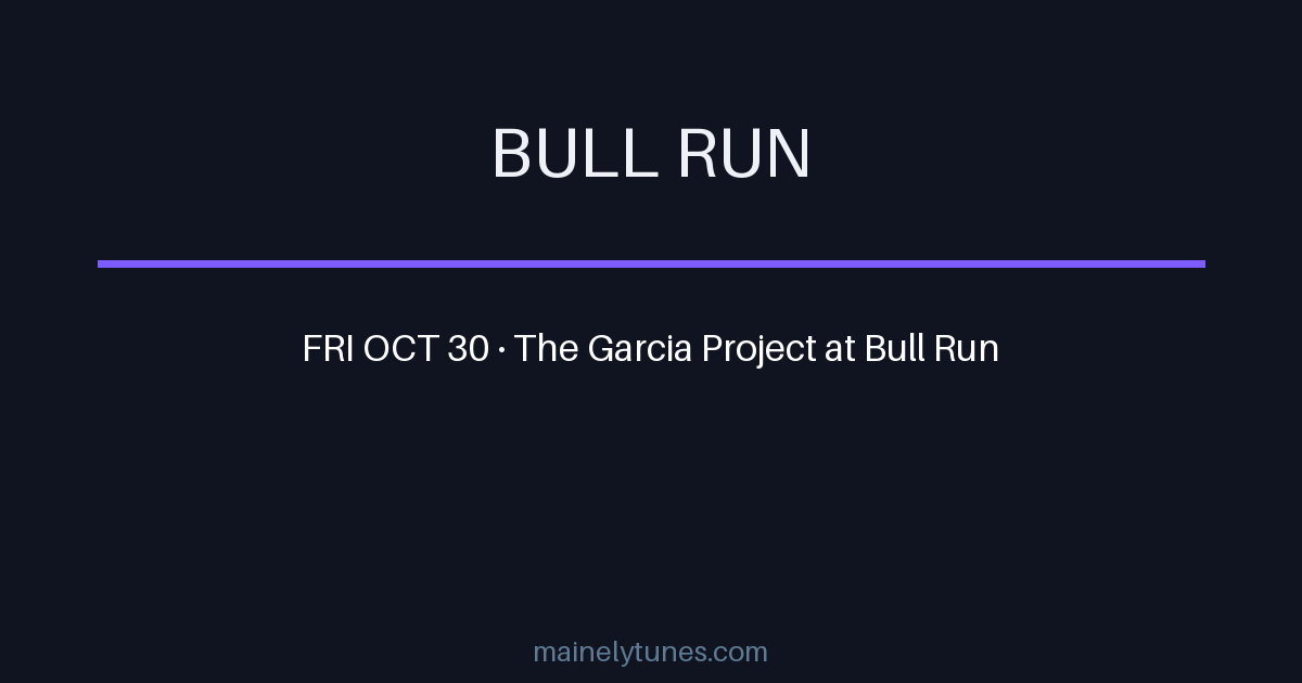 Photo of Bull Run