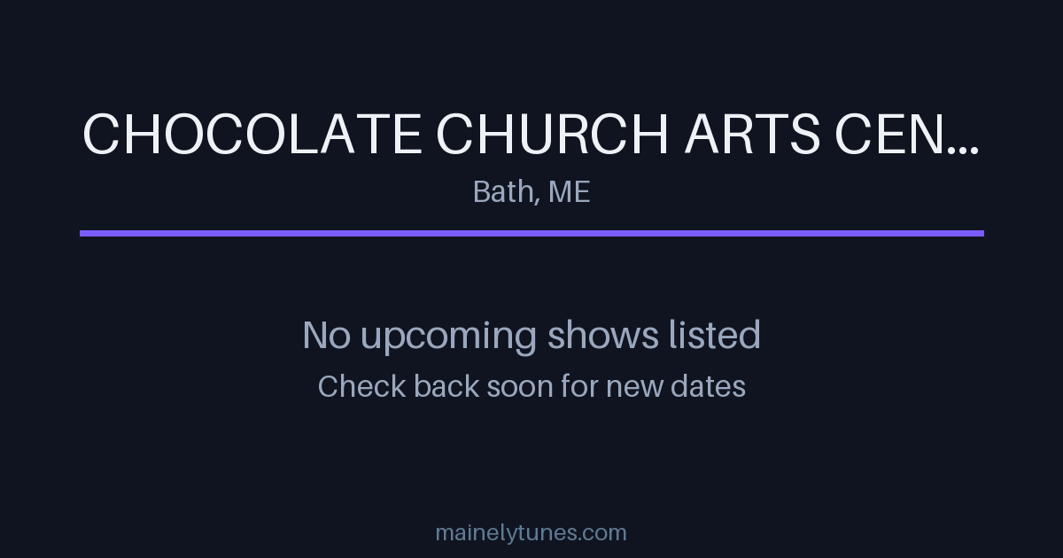 Photo of Chocolate Church Arts Center