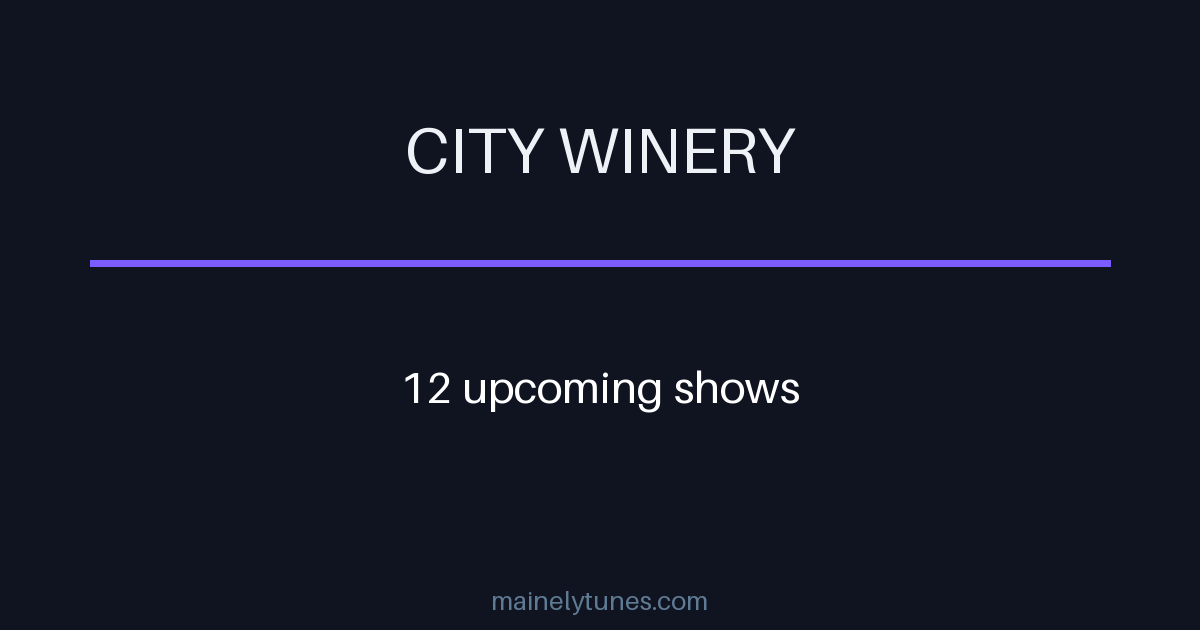 Photo of City Winery