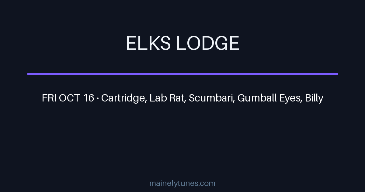 Photo of Elks Lodge