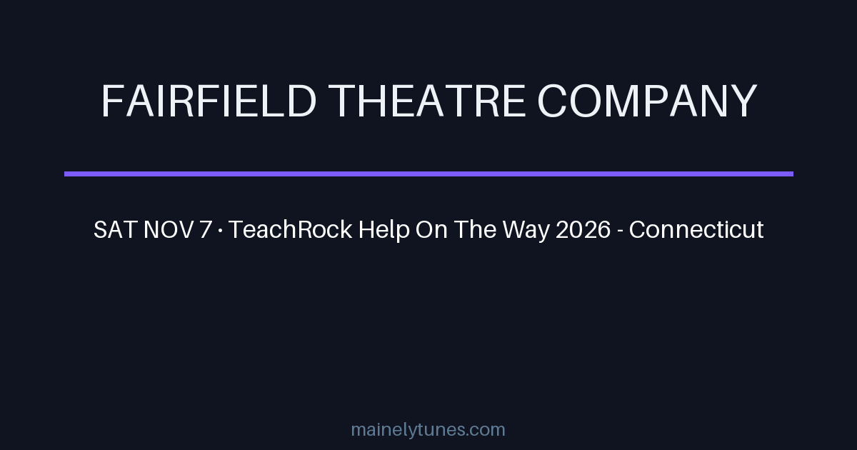 Photo of Fairfield Theatre Company