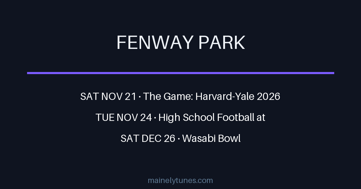 Photo of Fenway Park
