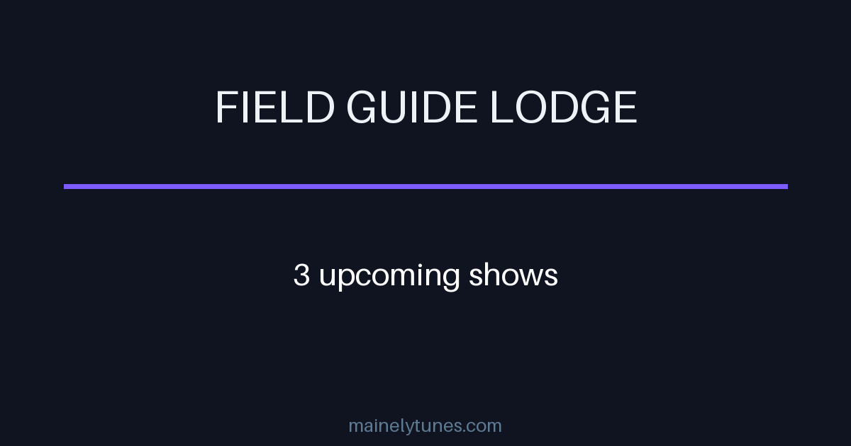 Photo of Field Guide Lodge