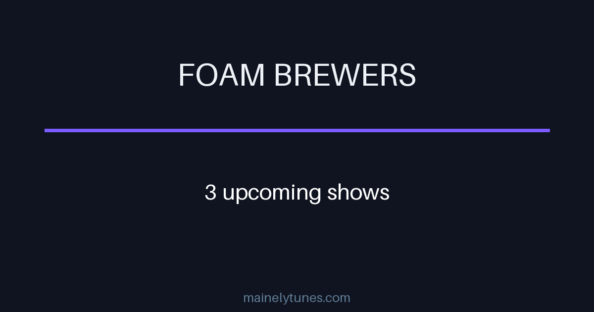 Photo of Foam Brewers