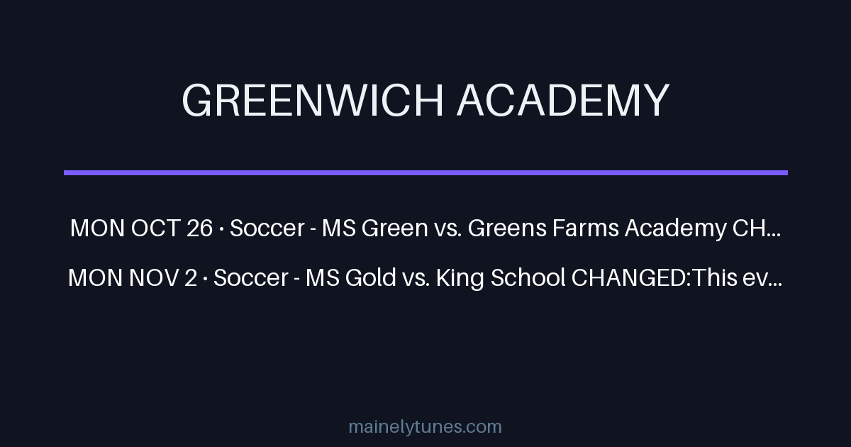 Photo of Greenwich Academy