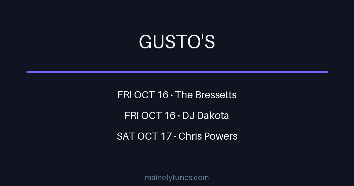 Photo of Gusto's
