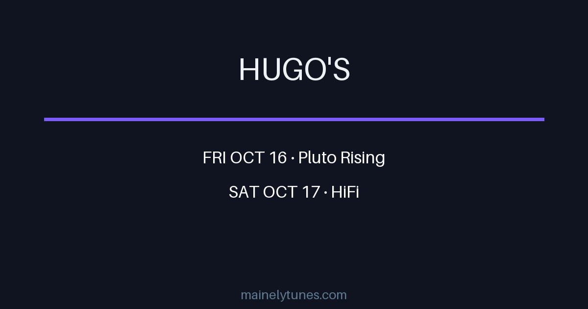 Photo of Hugo's