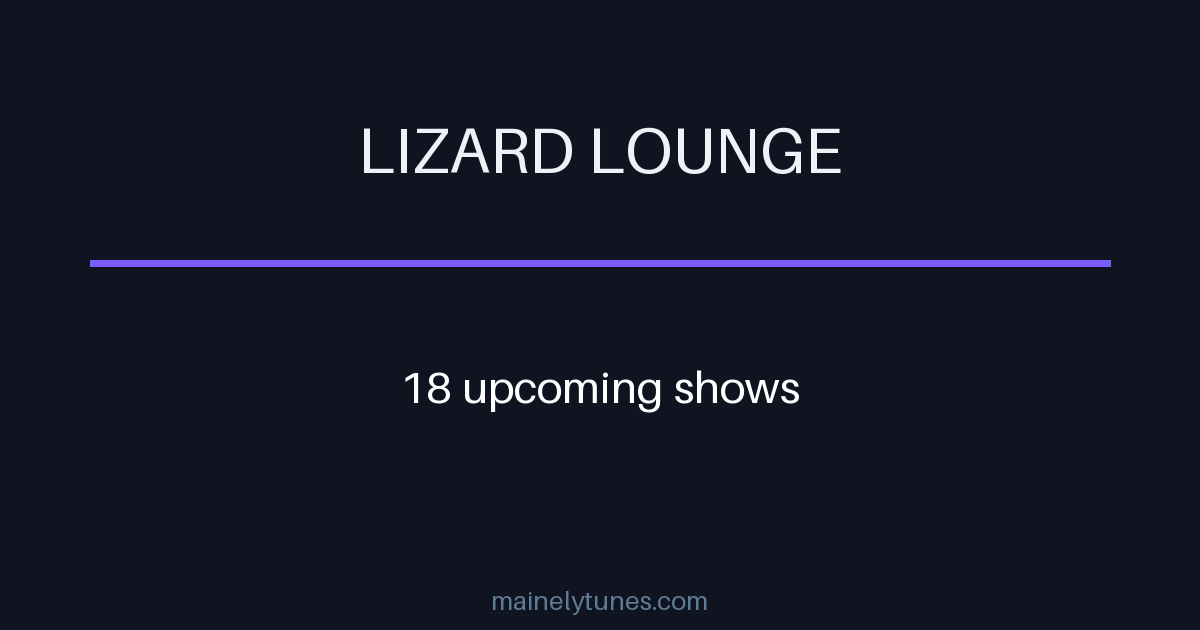 Photo of Lizard Lounge