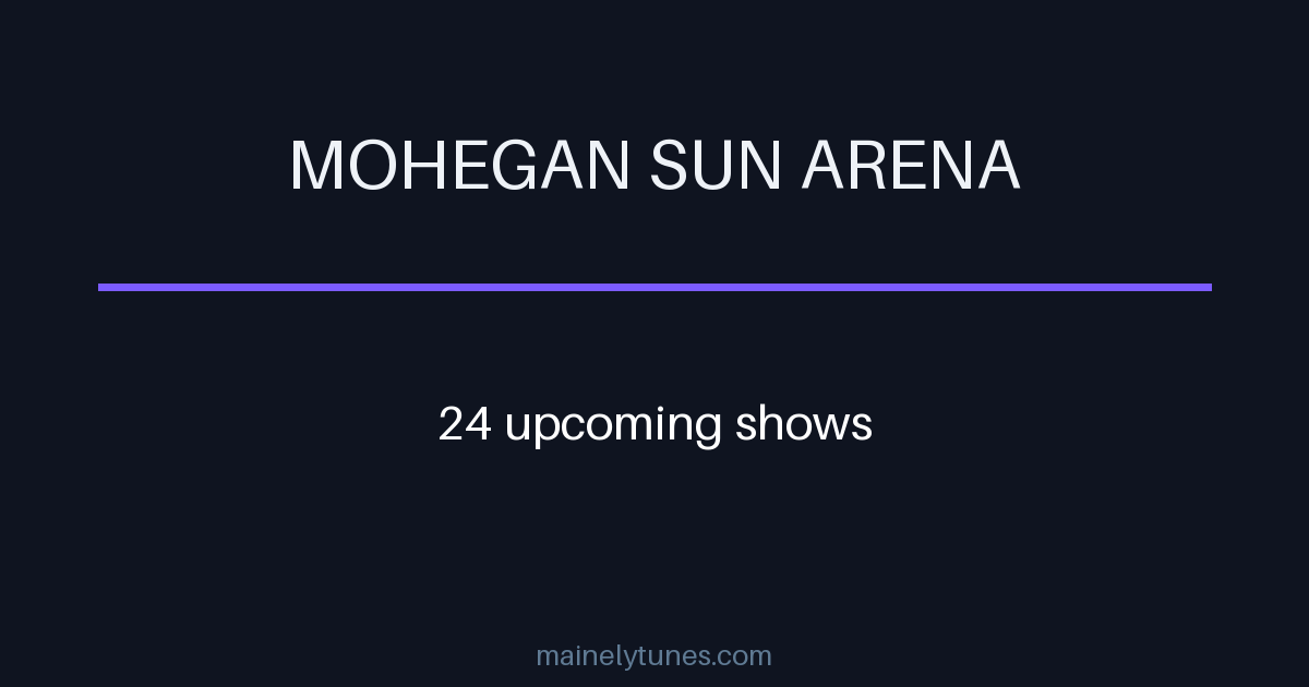 Photo of Mohegan Sun Arena