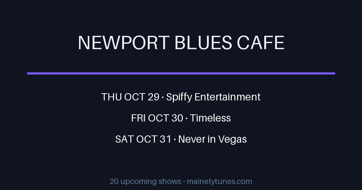 Photo of Newport Blues Cafe