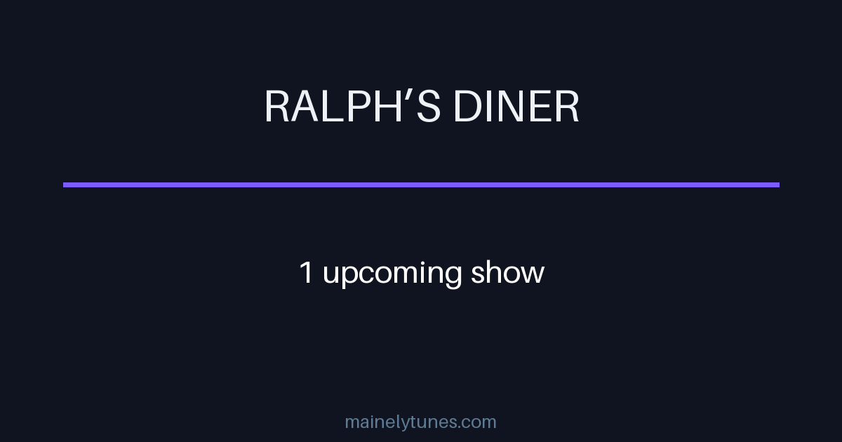 Photo of Ralph’s Diner