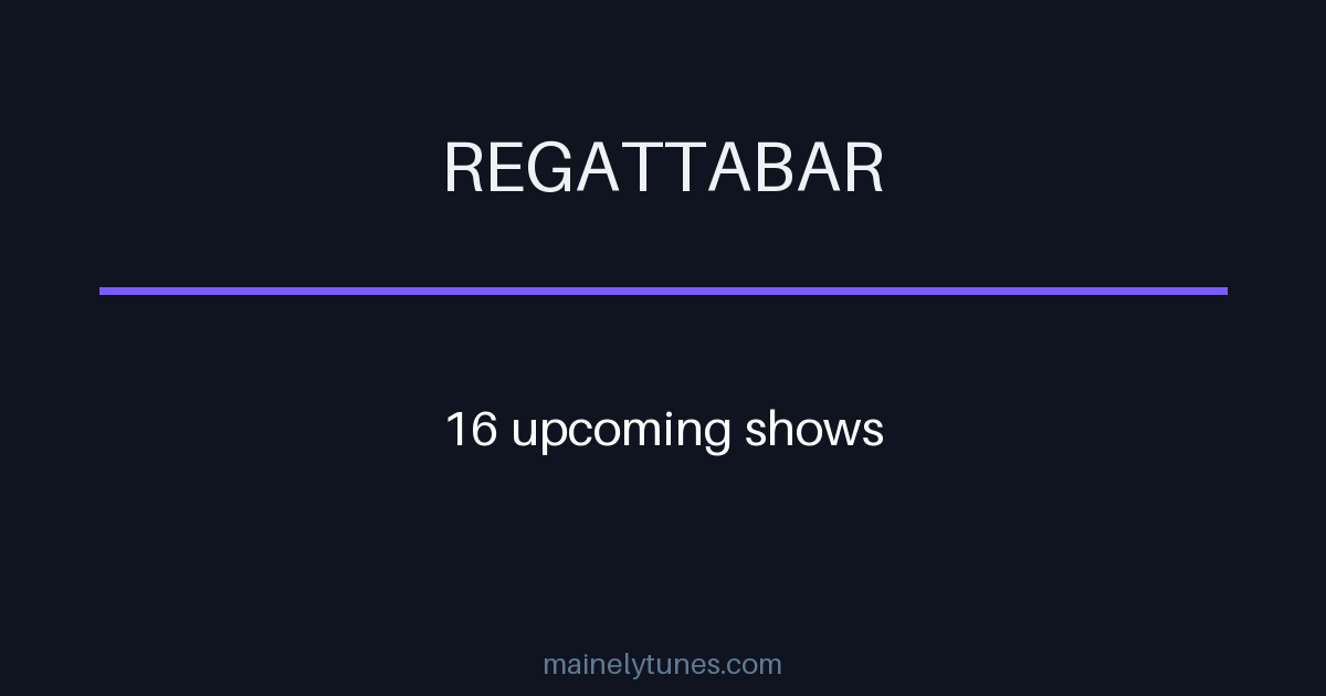 Photo of Regattabar