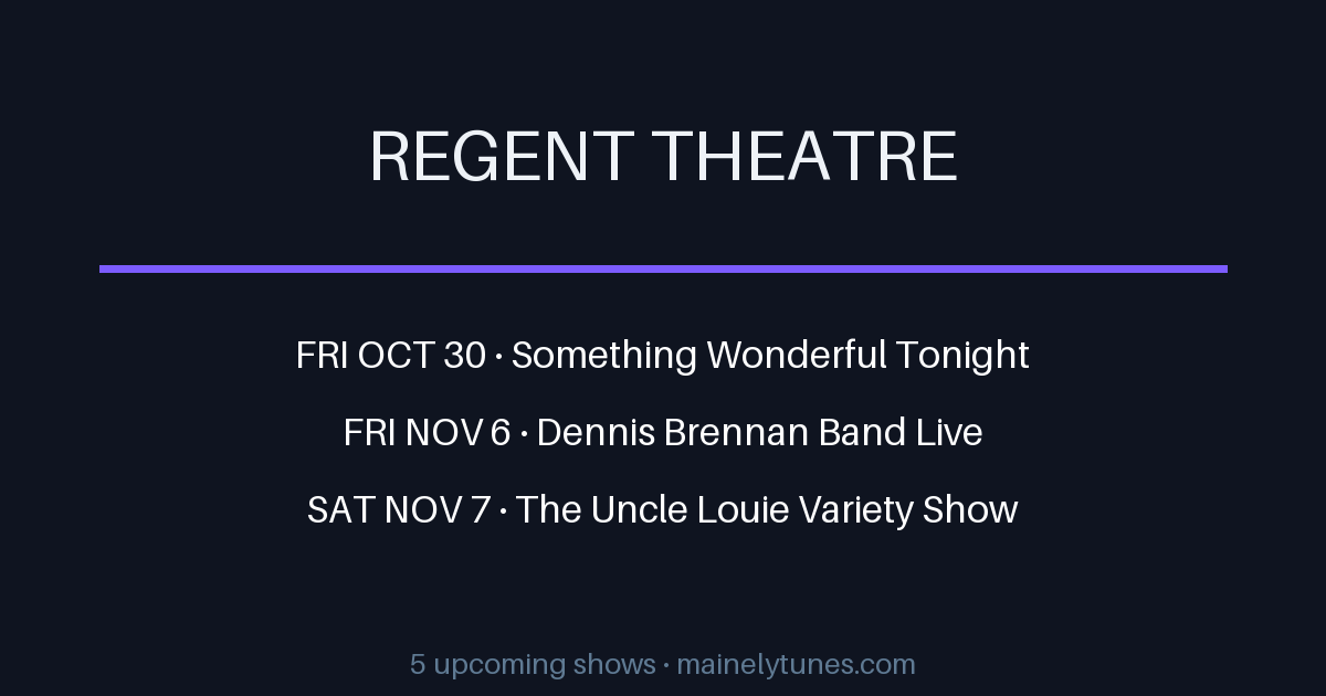 Photo of Regent Theatre