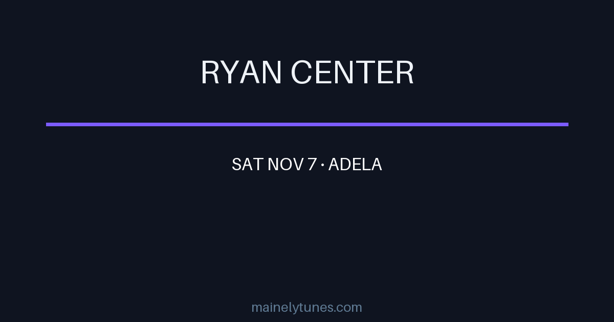 Photo of Ryan Center