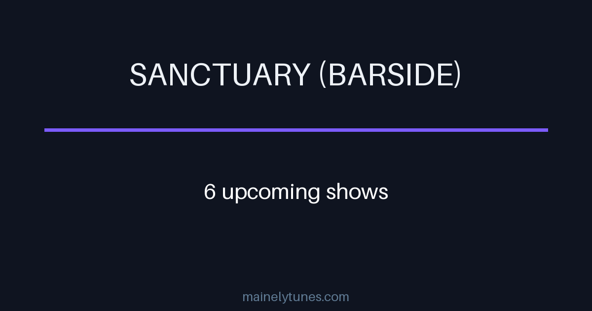 Photo of Sanctuary (Barside)