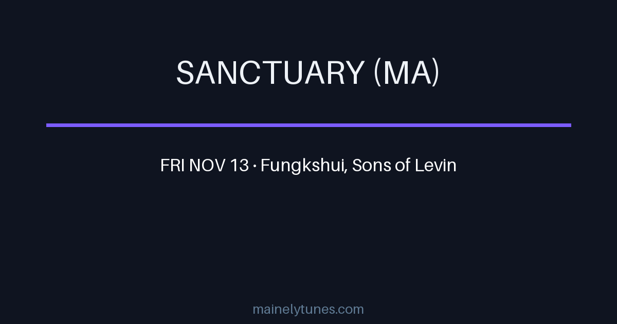 Photo of SANCTUARY (MA)