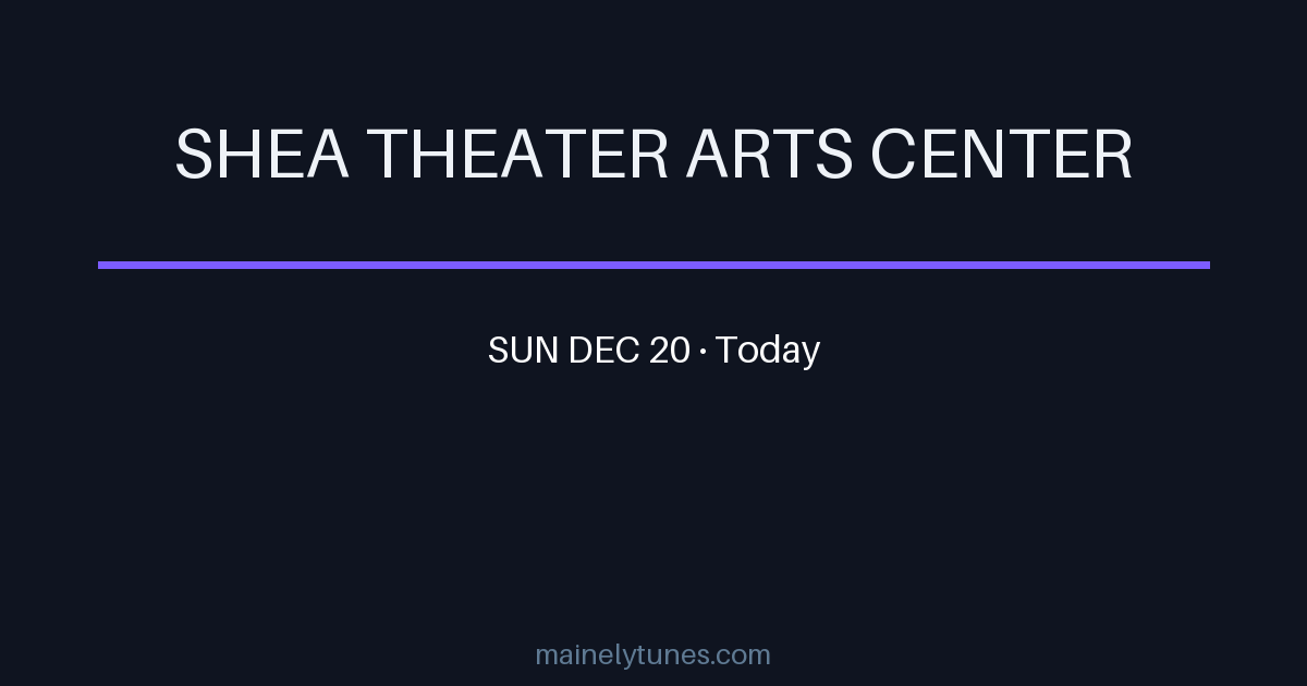 Photo of Shea Theater Arts Center