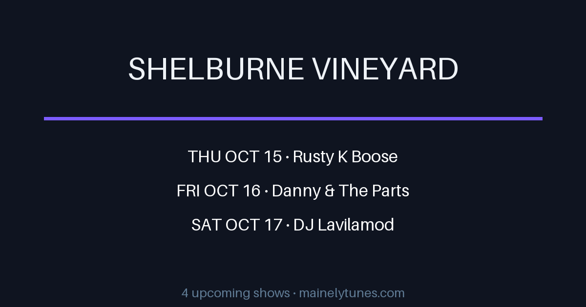 Photo of Shelburne Vineyard