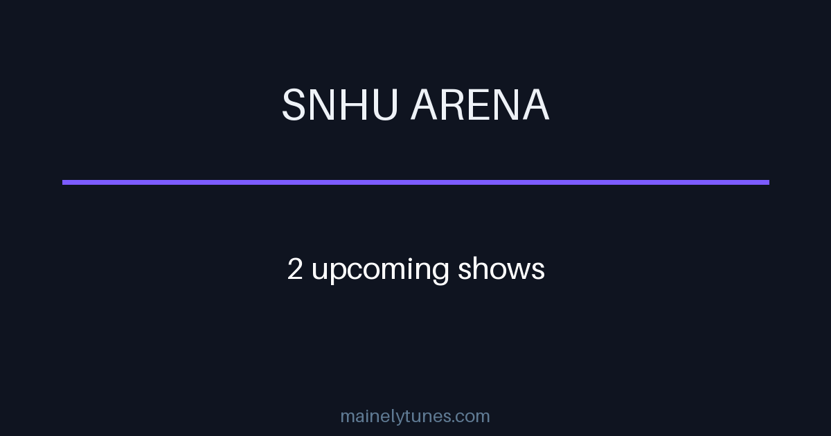 Photo of SNHU Arena