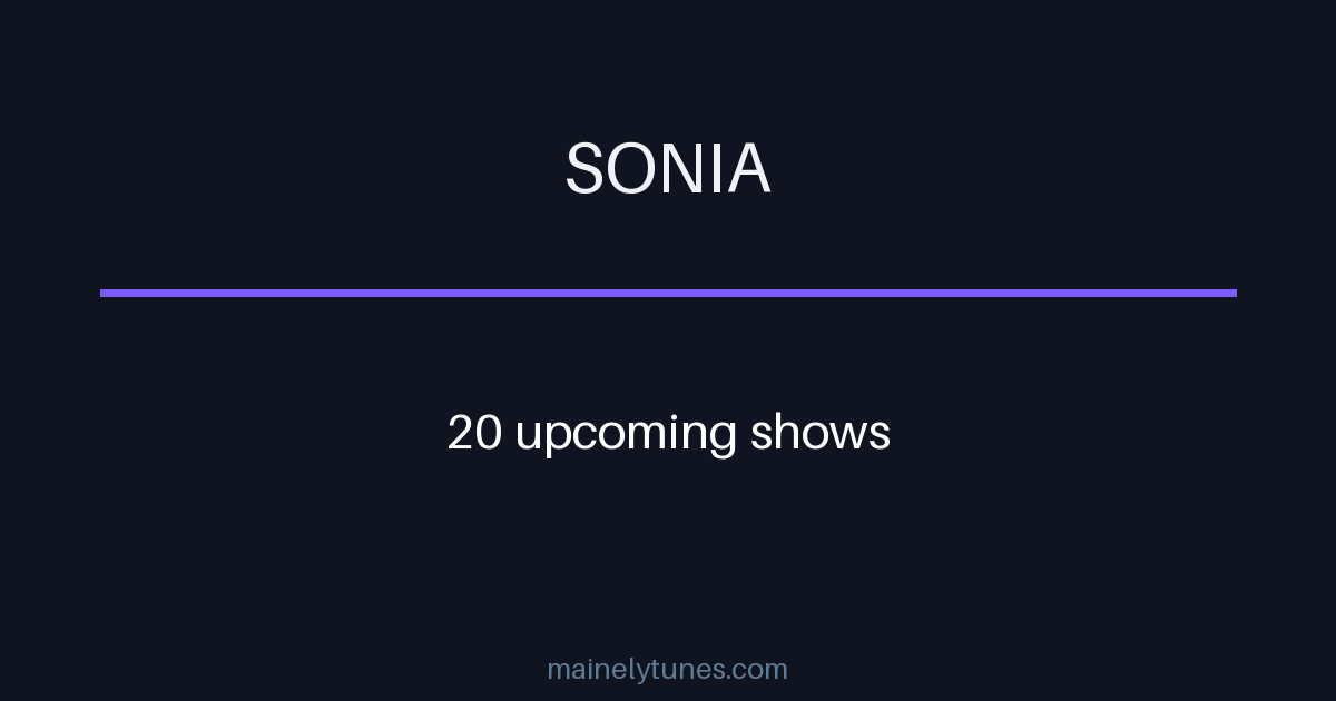 Photo of Sonia