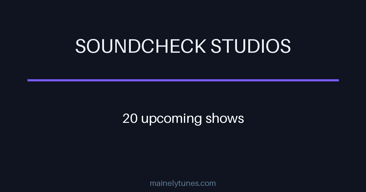 Photo of Soundcheck Studios