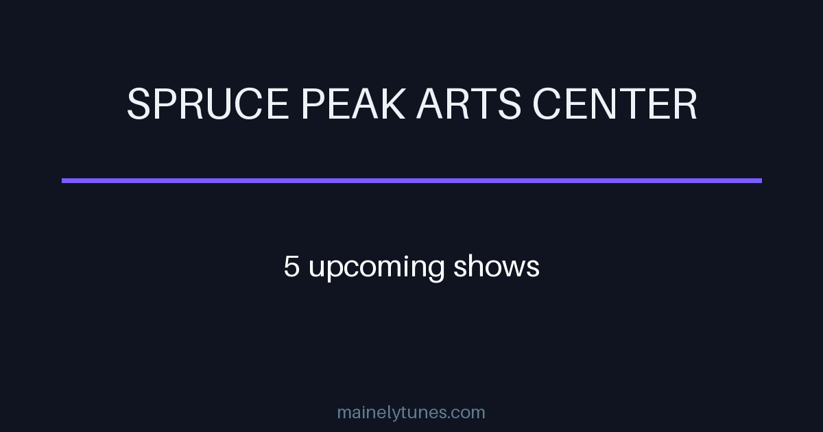 Photo of Spruce Peak Arts Center
