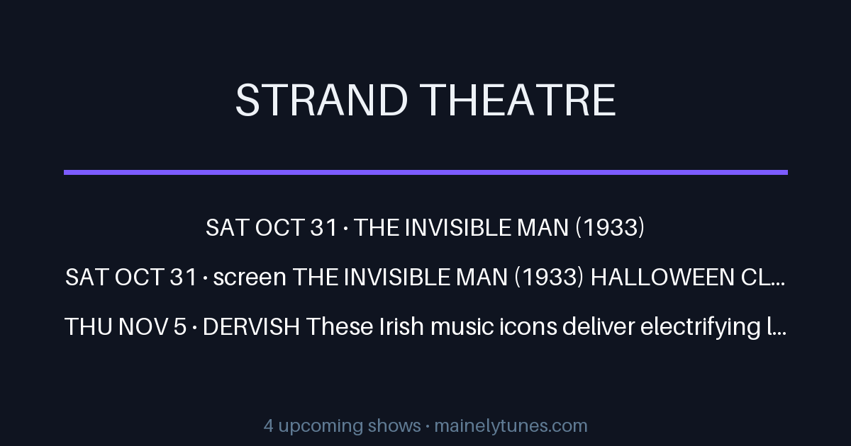 Photo of Strand Theatre