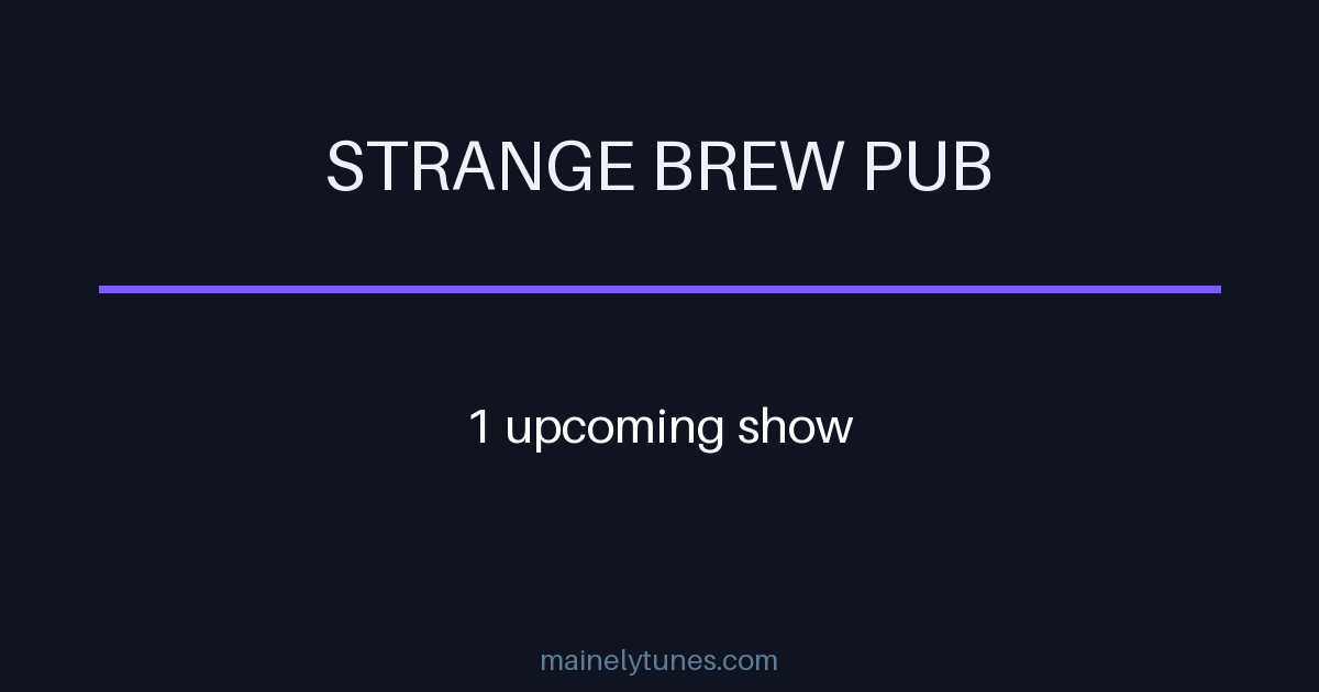 Photo of Strange Brew Pub