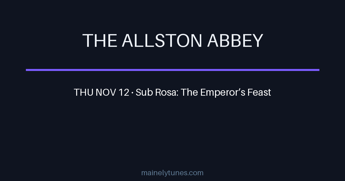 Photo of The Allston Abbey