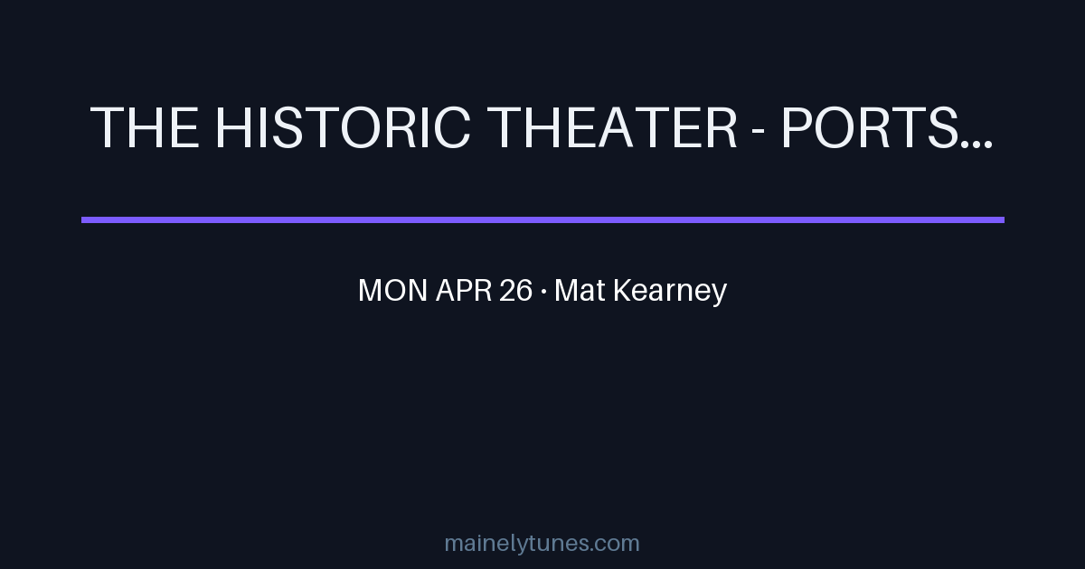 Photo of The Historic Theater - Portsmouth