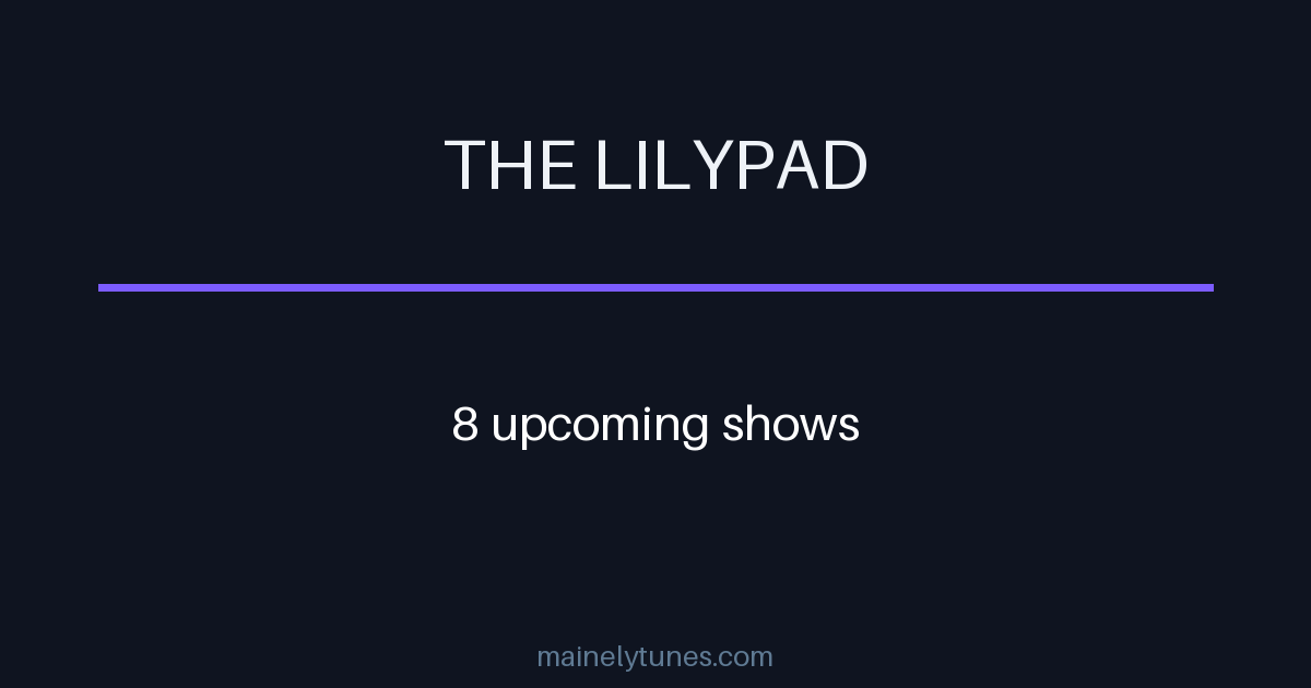 Photo of The Lilypad