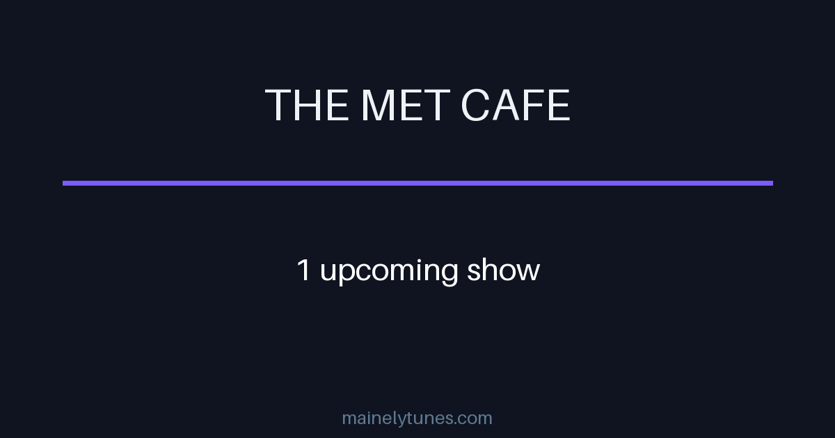 Photo of The Met Cafe