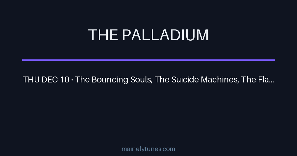 Photo of the Palladium
