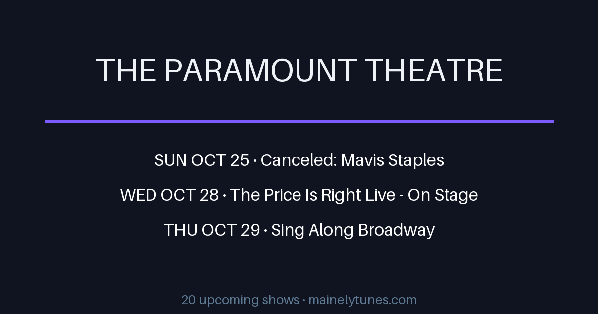 Photo of The Paramount Theatre