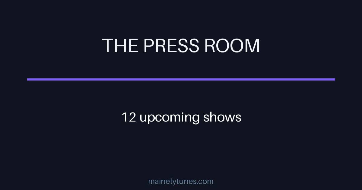 Photo of The Press Room