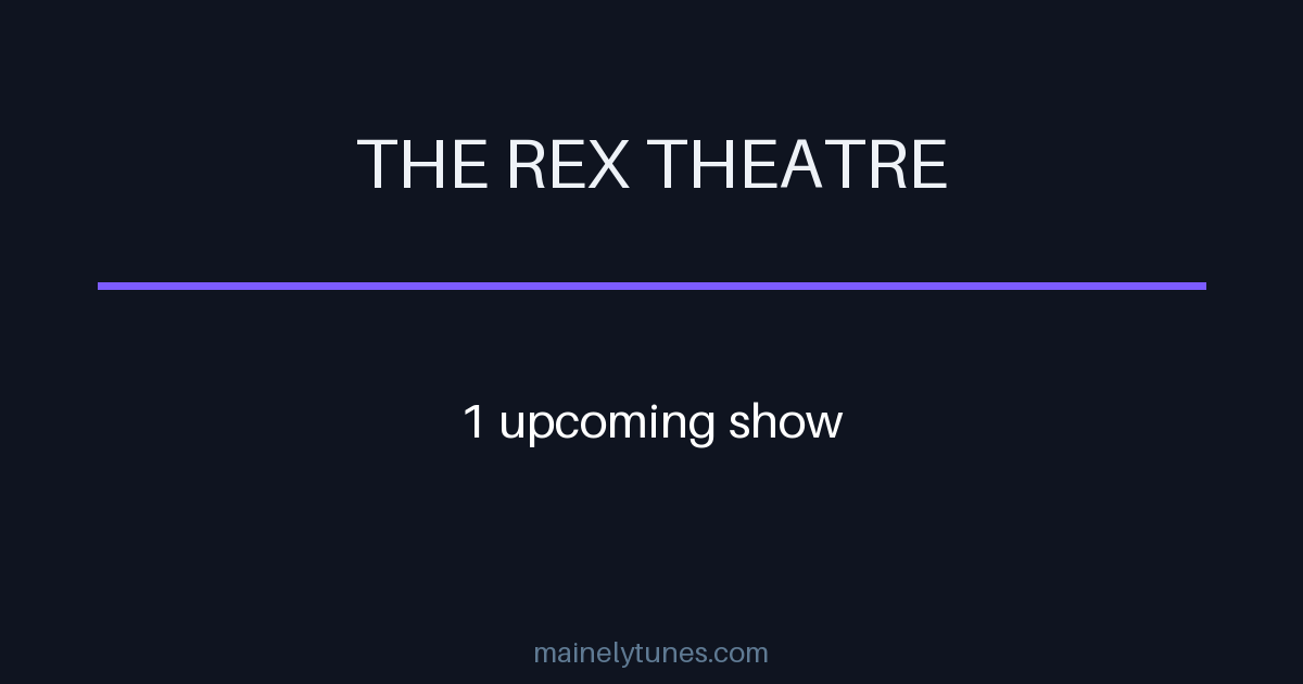 Photo of The Rex Theatre