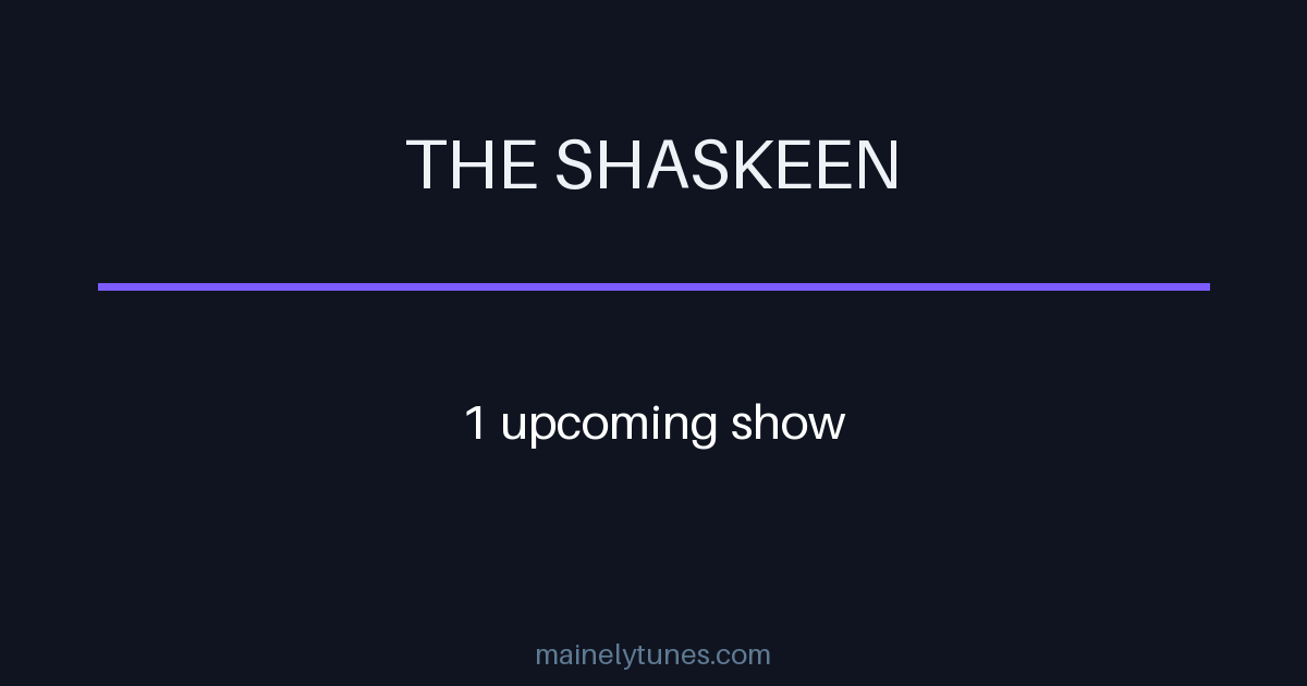 Photo of The Shaskeen
