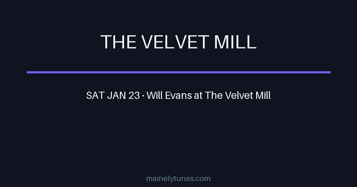 Photo of The Velvet Mill