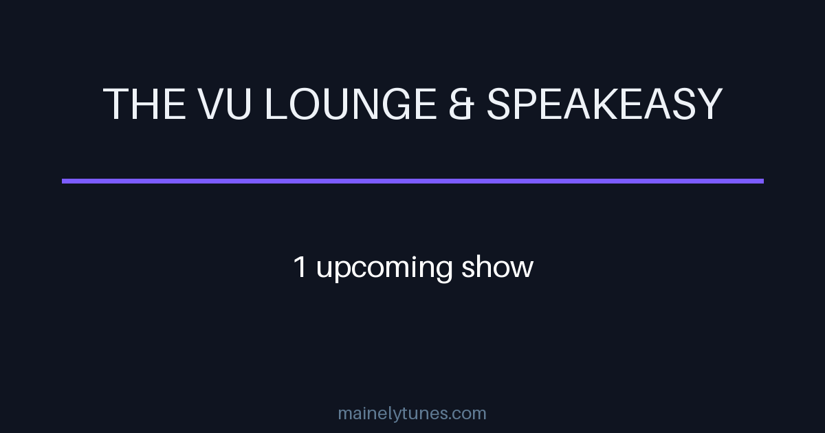 Photo of The VU Lounge & Speakeasy