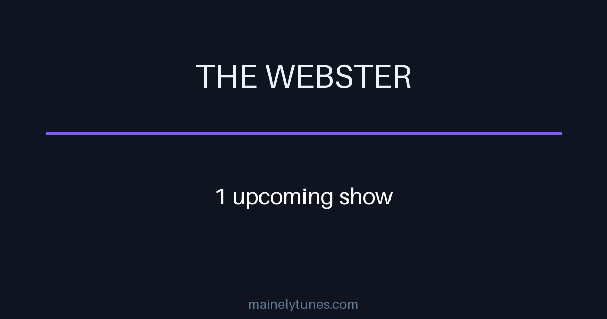 Photo of The Webster