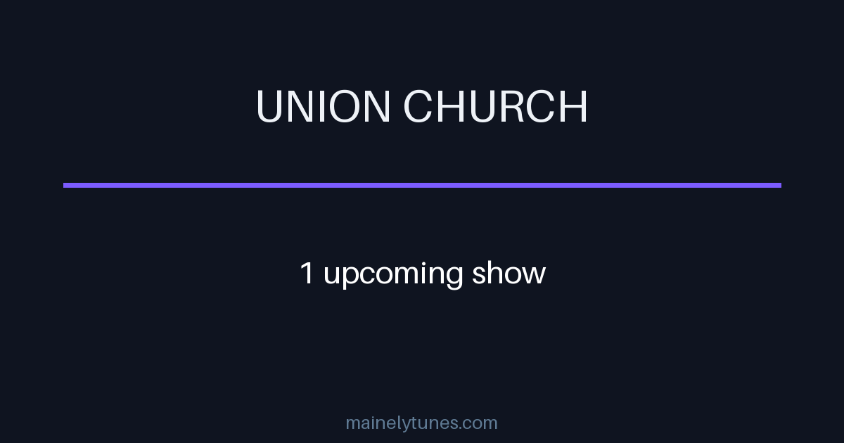 Photo of Union Church