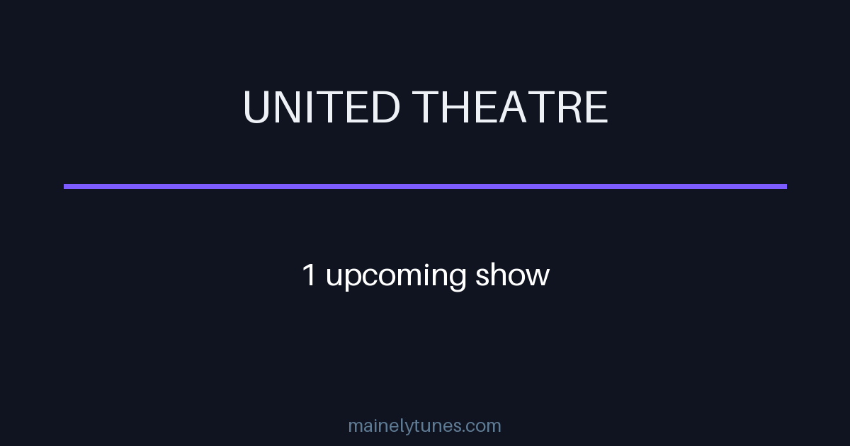Photo of United Theatre