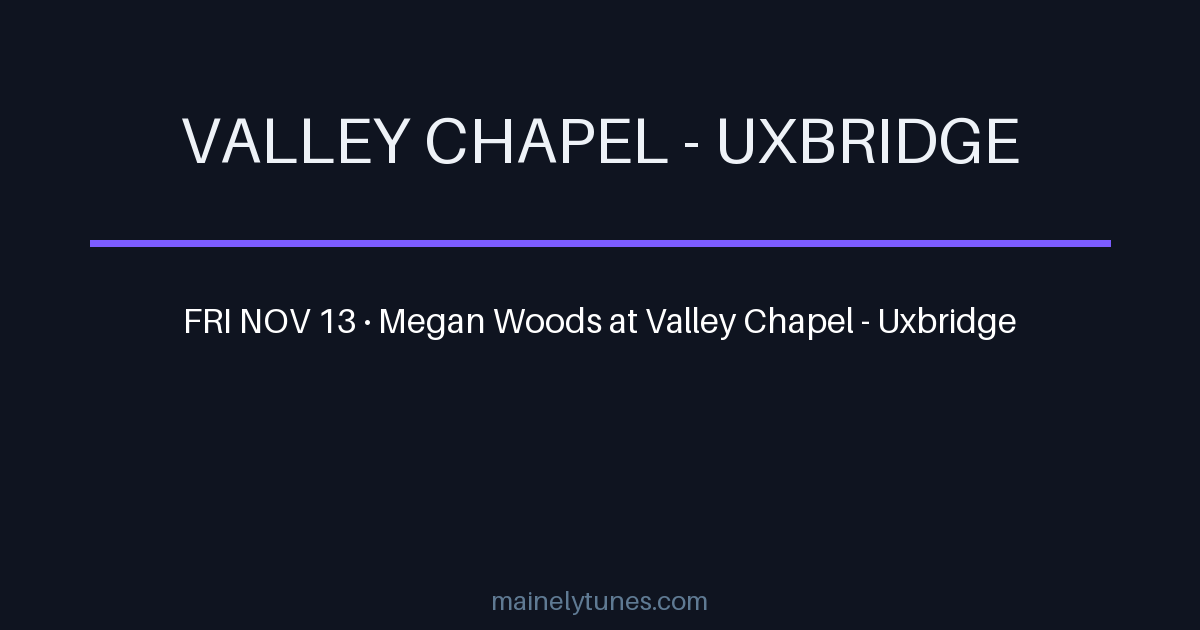 Photo of Valley Chapel – Uxbridge