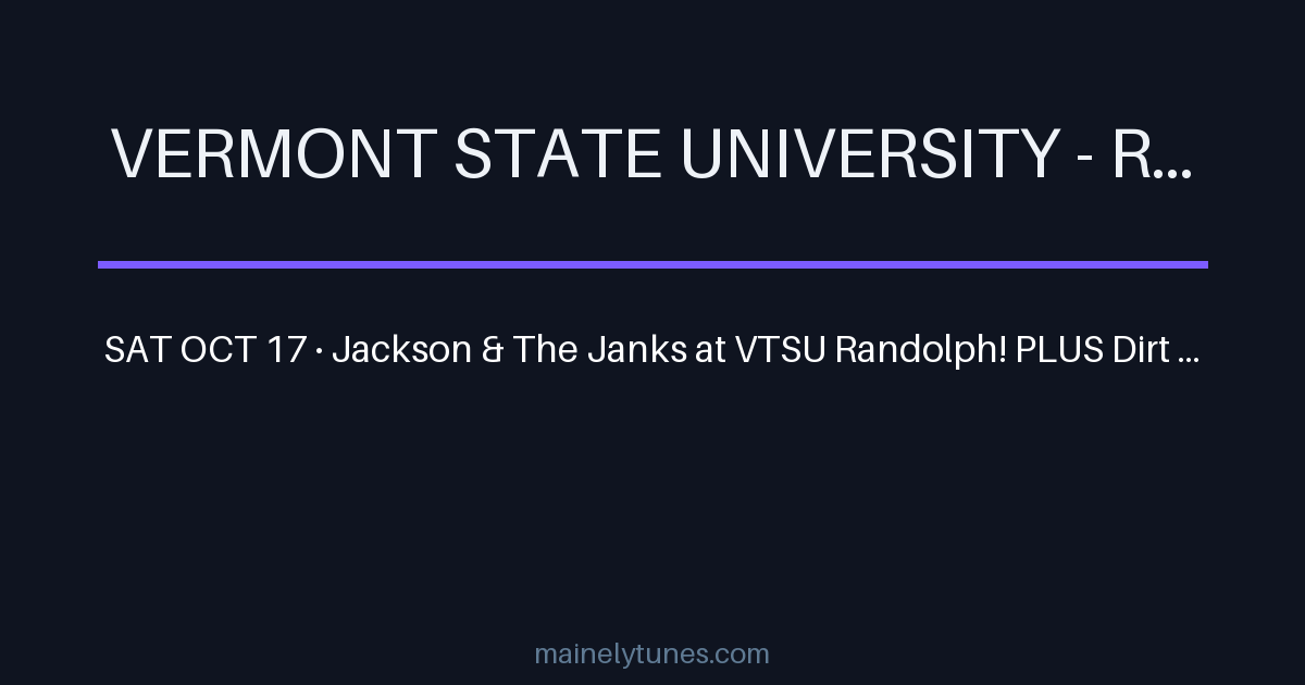 Photo of Vermont State University - Randolph